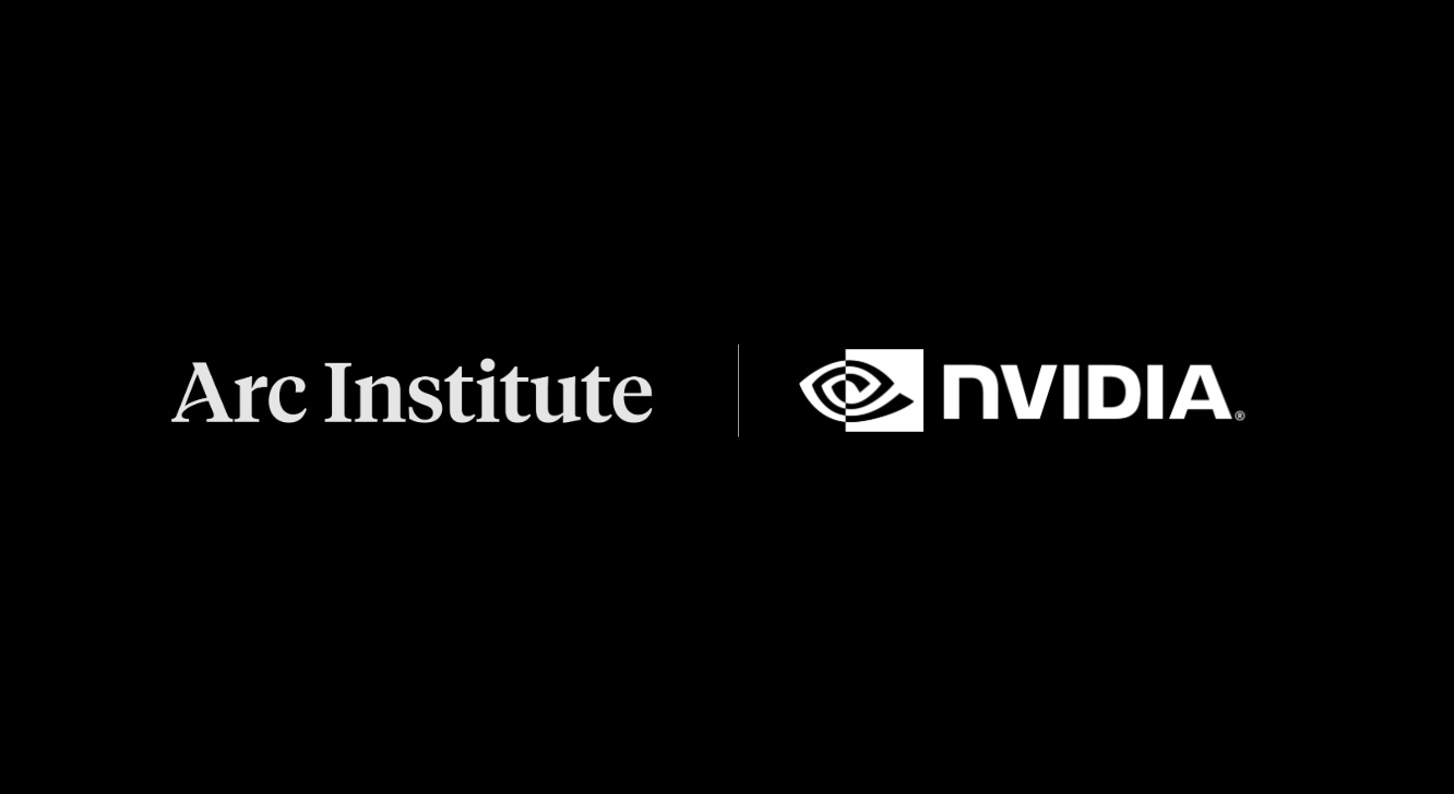 Arc Institute and Nvidia logos 