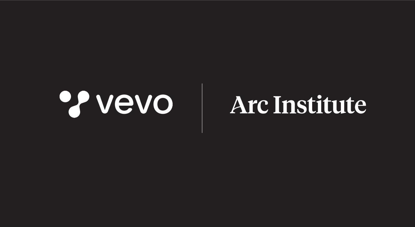 Arc Institute and Vevo logos 